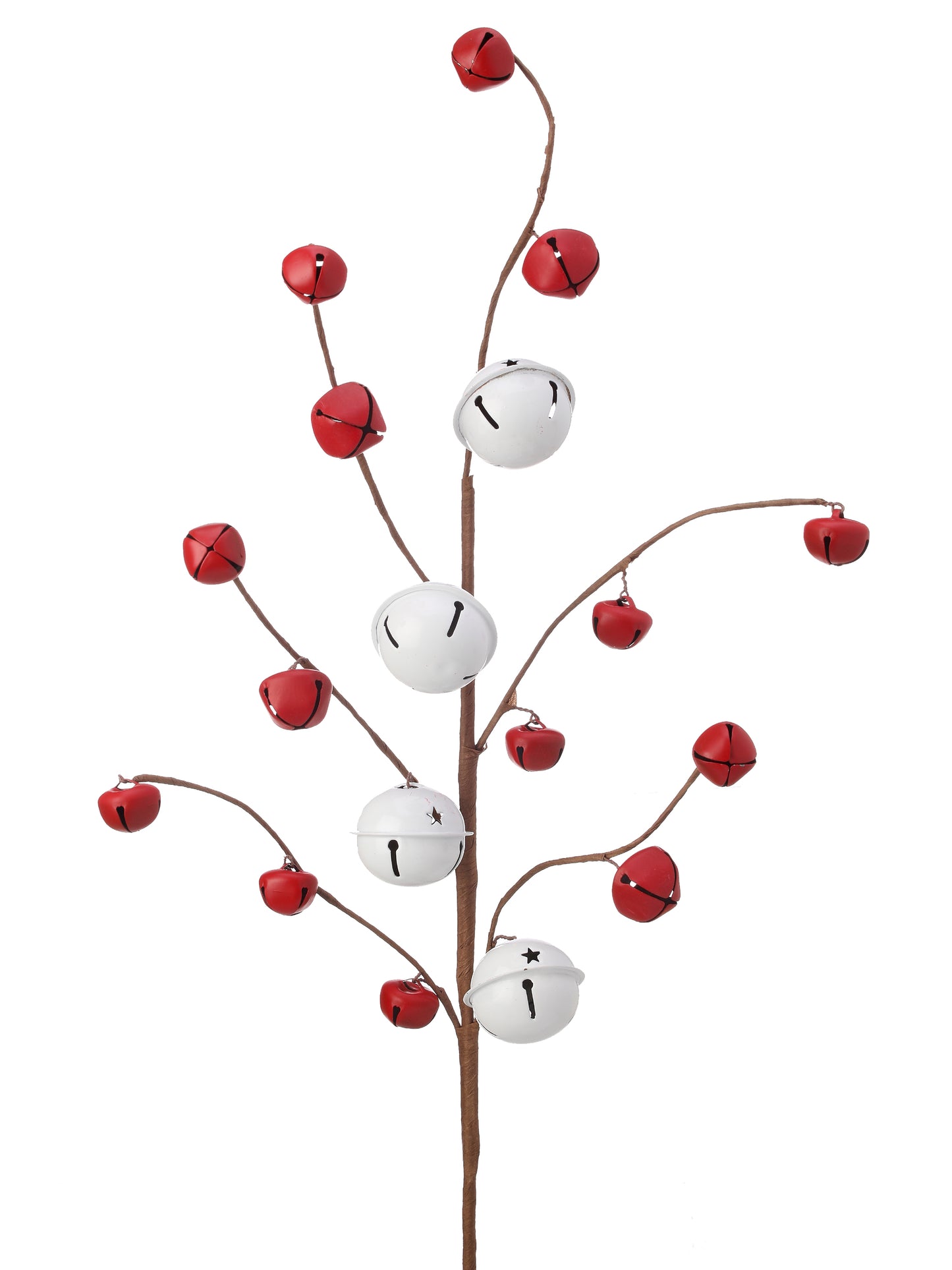 26" METAL ANTIQUE BELL SPRAY