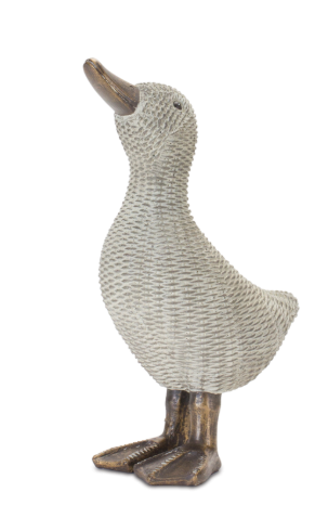 Resin Rattan-look Duck