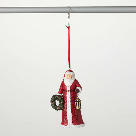 SANTA W/ WREATH