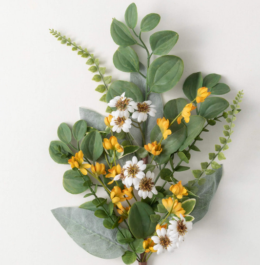 DAISY/MIXED FOLIAGE SPRAY