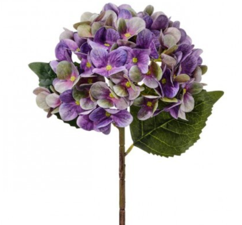 PE HYDRANGEA STEM 19"