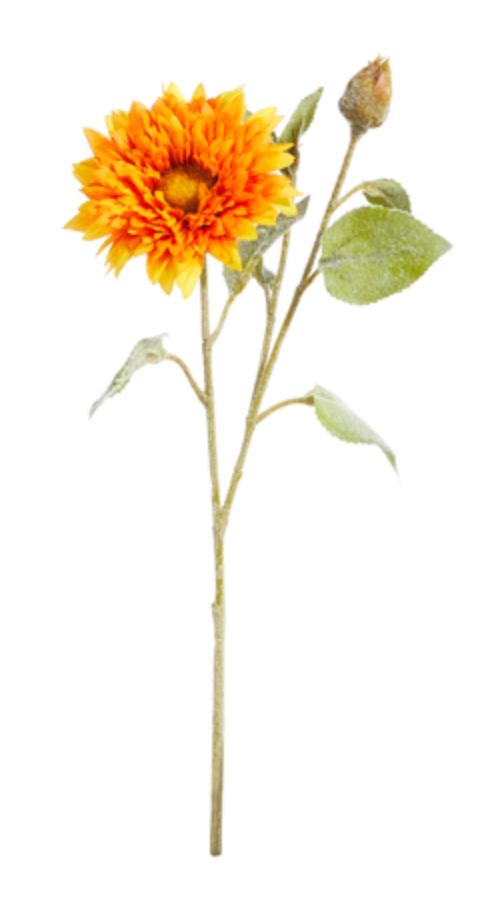 18" Sunflower Spray