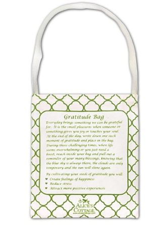 Gratitude Bag - Note Pad and Pen