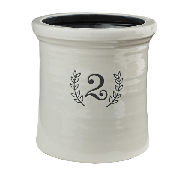 Heavy Ceramic Crock and Planter