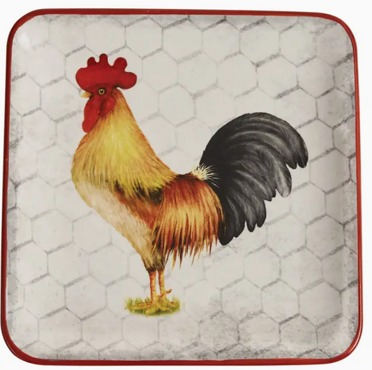 Break of Day Rooster Salad Plate