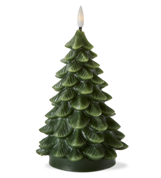 Pine Tree LED Candle
