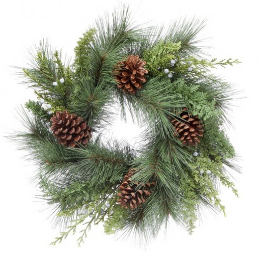UV Treated Juniper & Pine Wreath