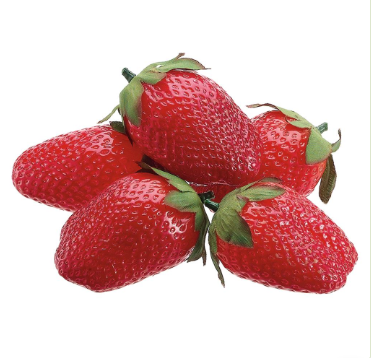 Realistic Soft Strawberries
