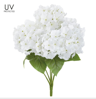 UV Protected Soft and Full Hydrangea Bush