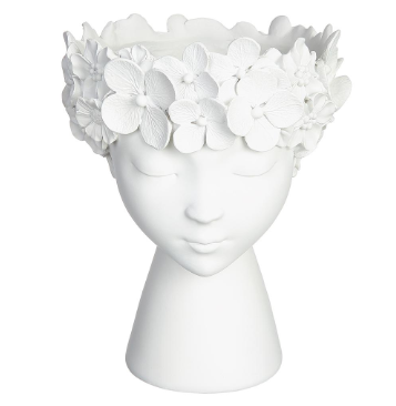 Flower Crown Head Vase