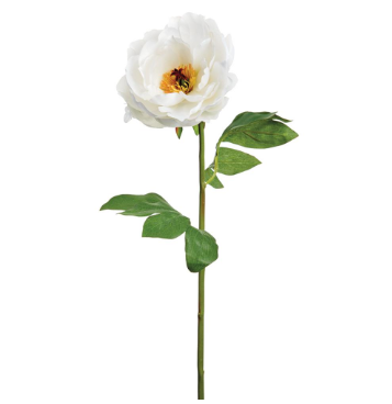 Open Blossom Peony Spray