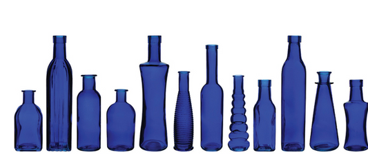 Vintage Bottle Bud Vases