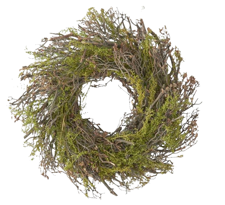 Twig & Green Seed Berry Wreaths
