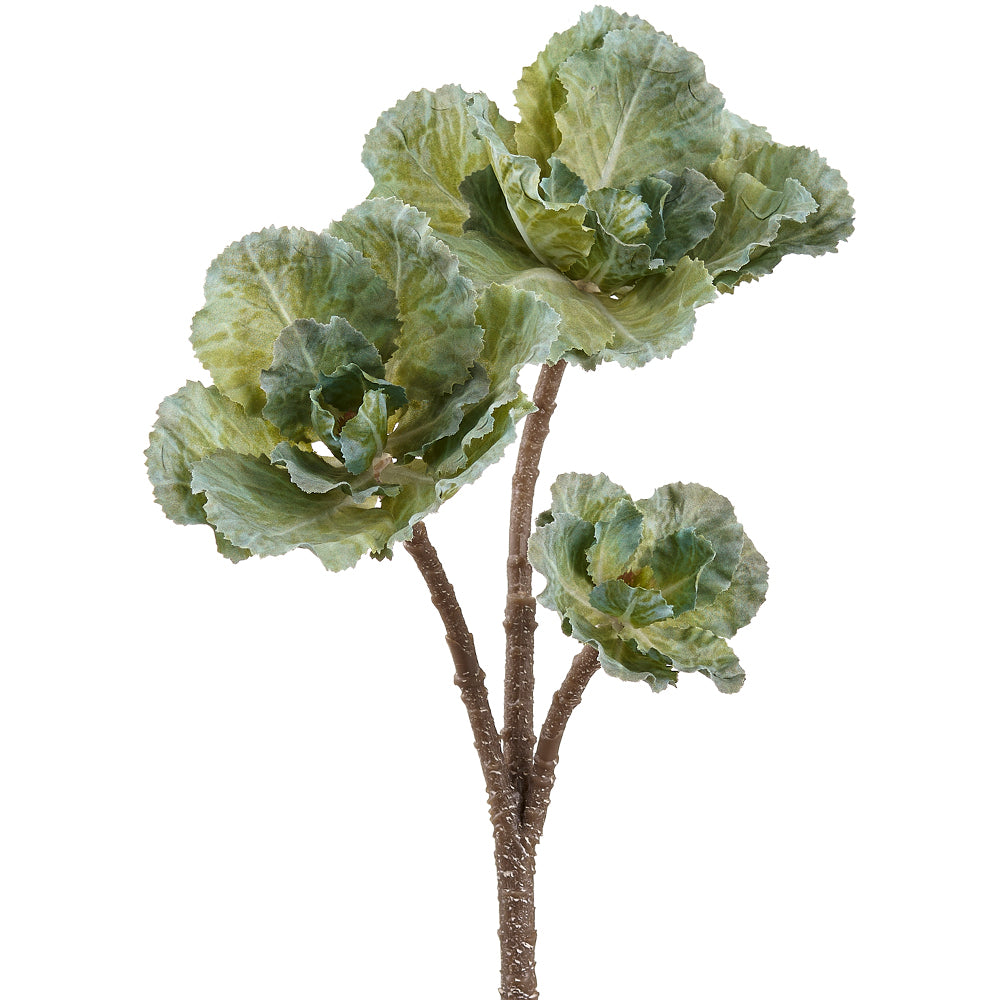 10" Ornamental Cabbage Pick