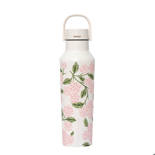 Sport Canteen - 20oz Rifle Paper - Pink Hydrangea