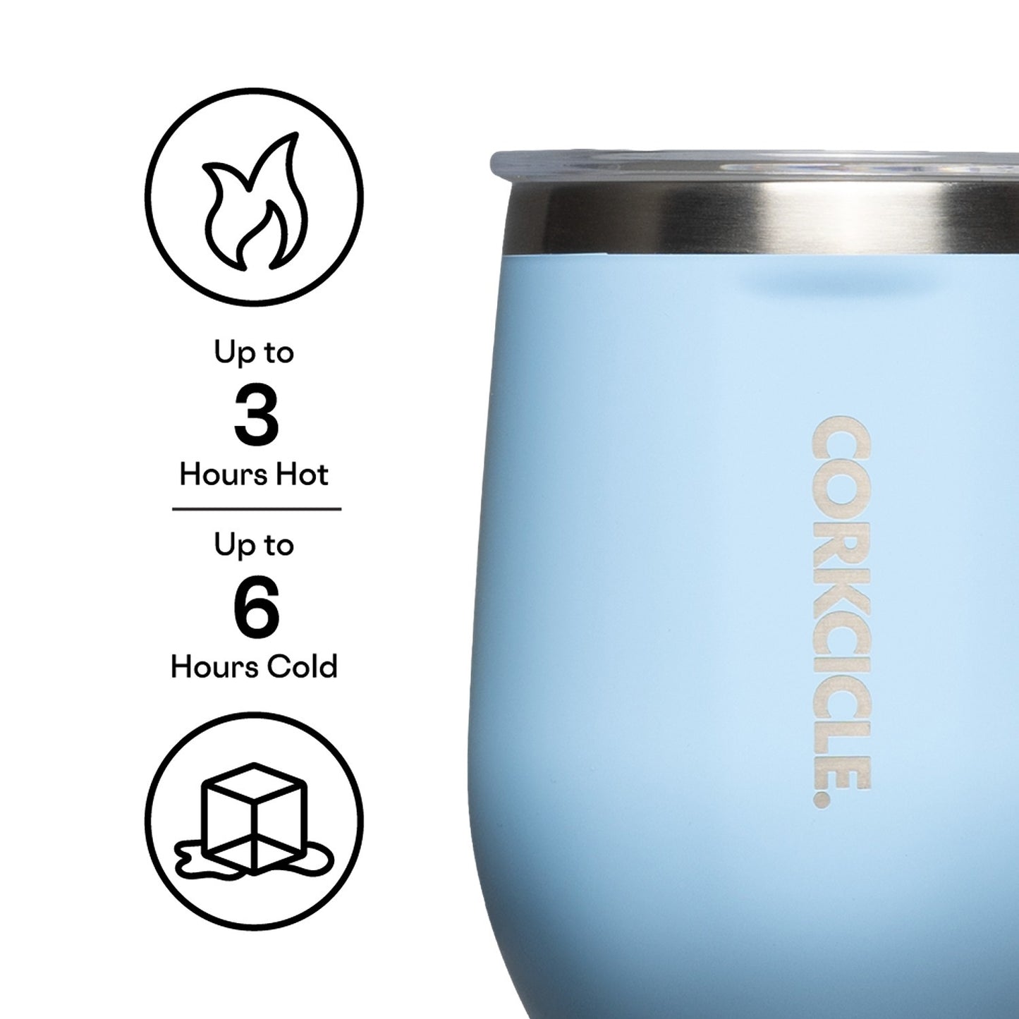 Stemless - 12oz Rifle Paper - Garden Party Cream