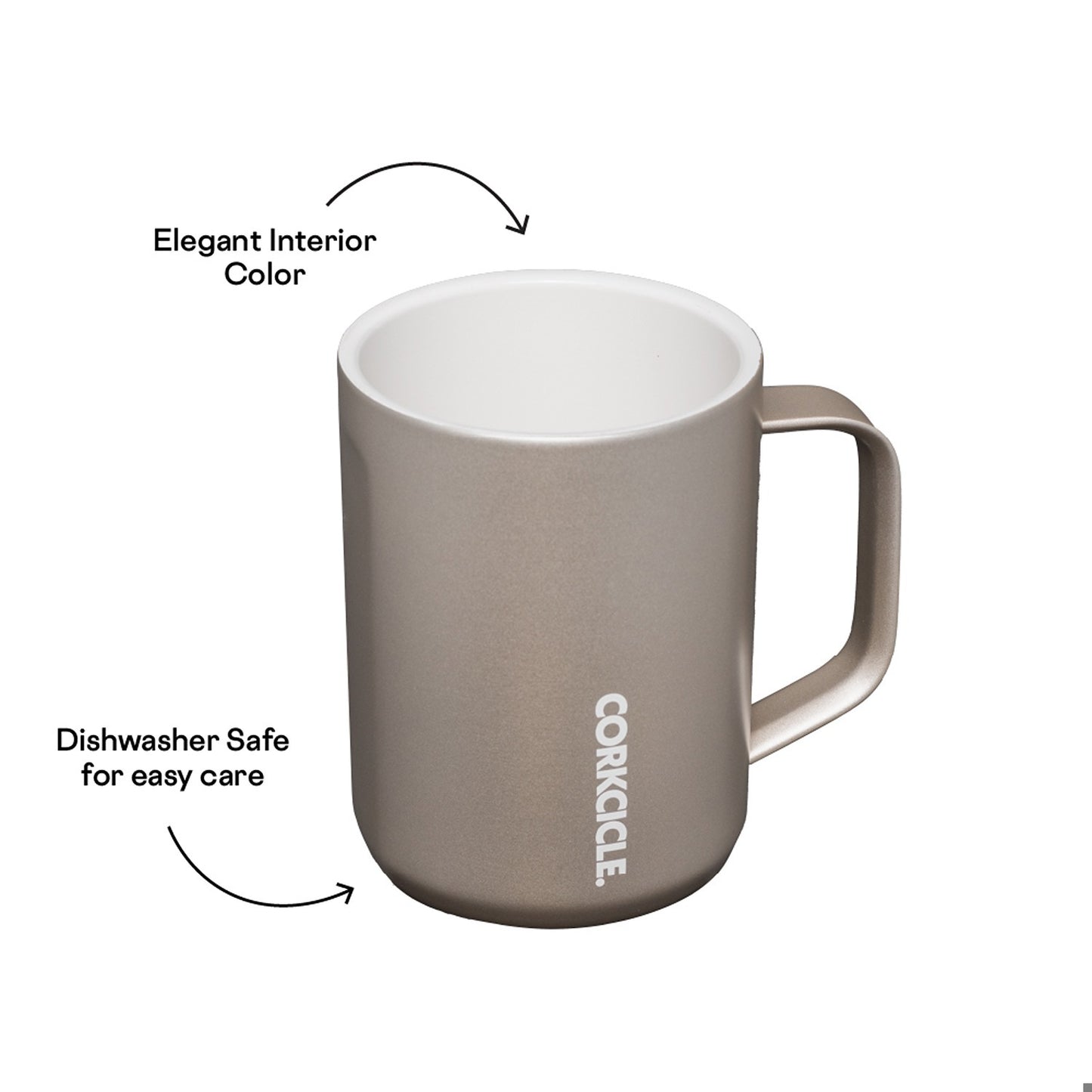 Mug - 16oz Rifle Paper - Garden Party Cream