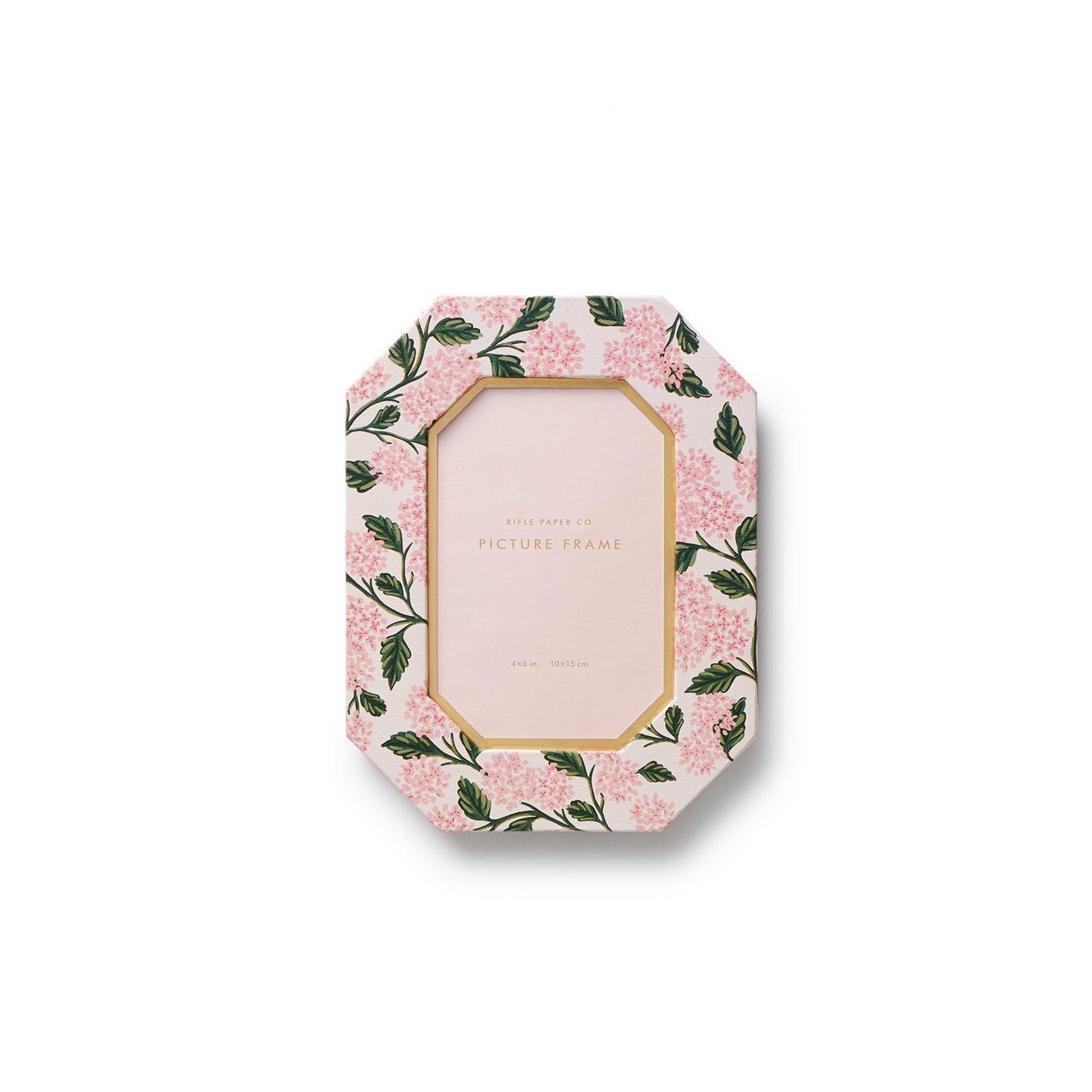 Pink Hydrangea Paper Wrapped Picture Frame